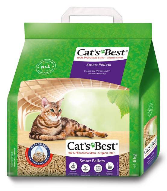 Cat's Best - Litière pour chat Smart pellets 10 L / 5 kg - CAT'S BEST - Image 1