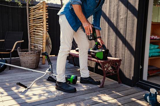 Greenworks - Souffleur feuilles élec à batt G48ABK2 DVT 48V Av batt/chargeur - Image 8