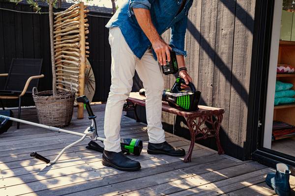 Greenworks - Souffleur feuilles élec à batt G48ABK2 DVT 48V Av batt/chargeur - Imagen 8