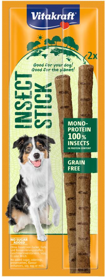 Vitakraft - Insect stick P/2 pour chien - 24g
