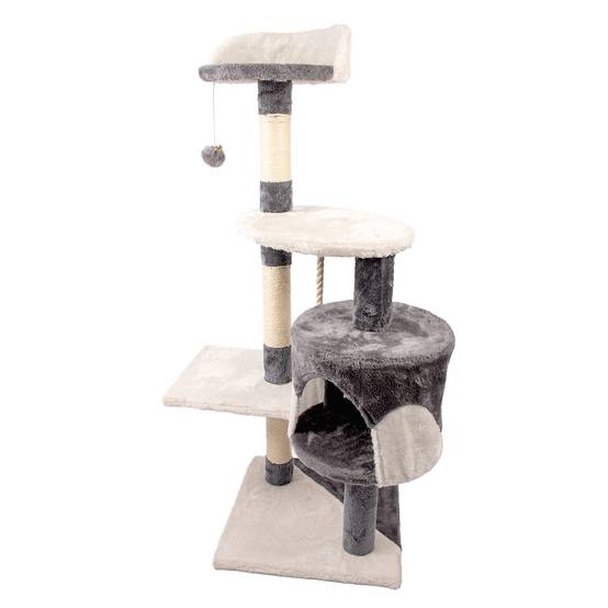 Griffoir Balu 40x40x112cm gris/blanc - Image 1