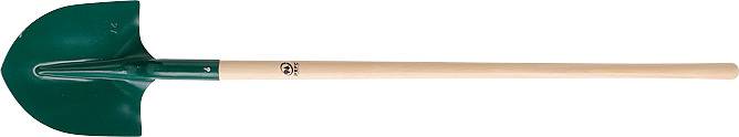 Pelle ronde tôle 25 cm manche bois – LEBORGNE