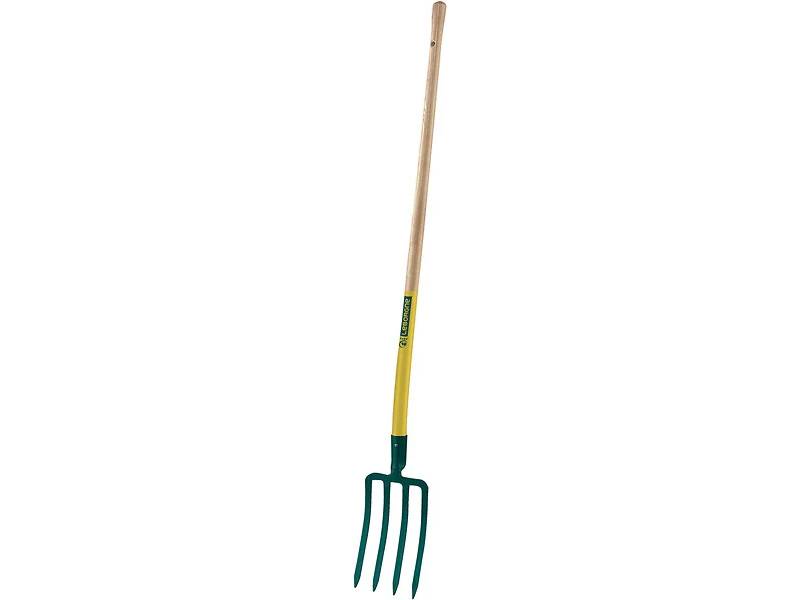 Fourche à bêcher Outil Bois 4 dents 25 cm - LEBORGNE - Imagen 1