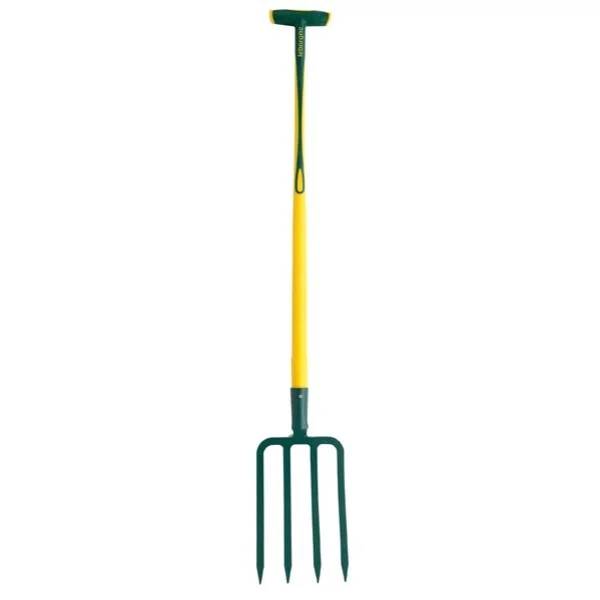 Fourche à bêcher Pro Acier Forgé 4 dents 11 mm H 90 cm - LEBORGNE - Image 2