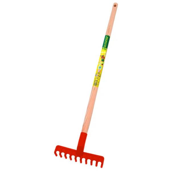 Râteau Enfant Plastique Manche Bois PEFC - LEBORGNE - Image 6