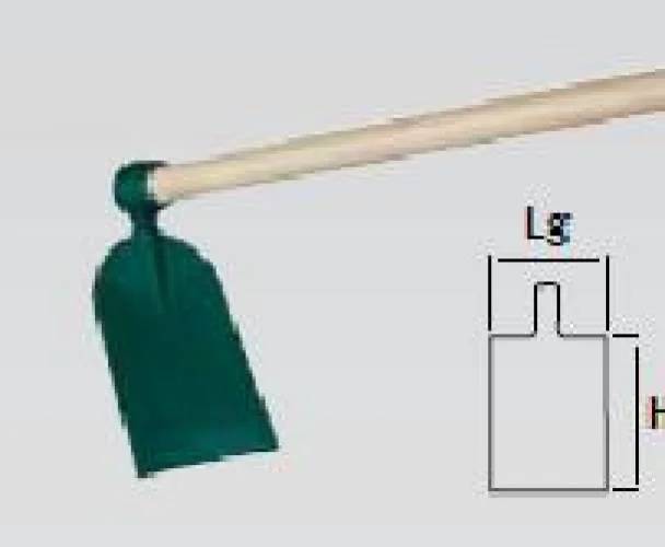 Houe standard forgée sans manche 12cm – LEBORGNE - Image 2