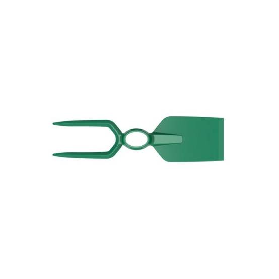 Serfouette forgée Duopro douille fonte vert L.30 cm l.27 cm H.30 cm - Leborgne - Image 1