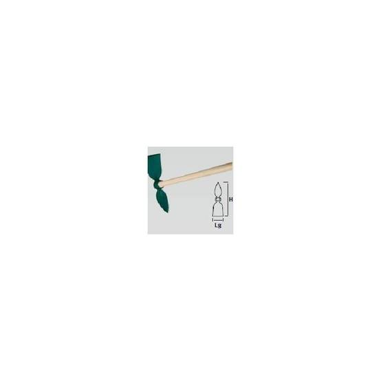 Serfouette forgée bois 26 cm manche bois - LEBORGNE - Image 3