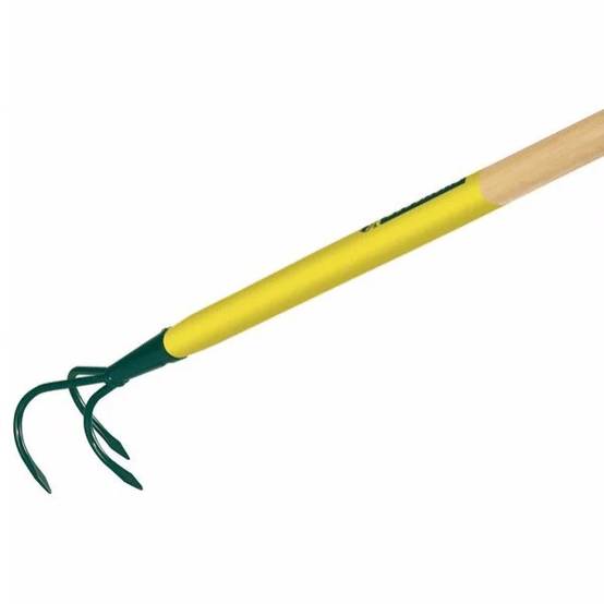 Cultivateur 3 dents manche bois percé 150 cm LEBORGNE - Image 2
