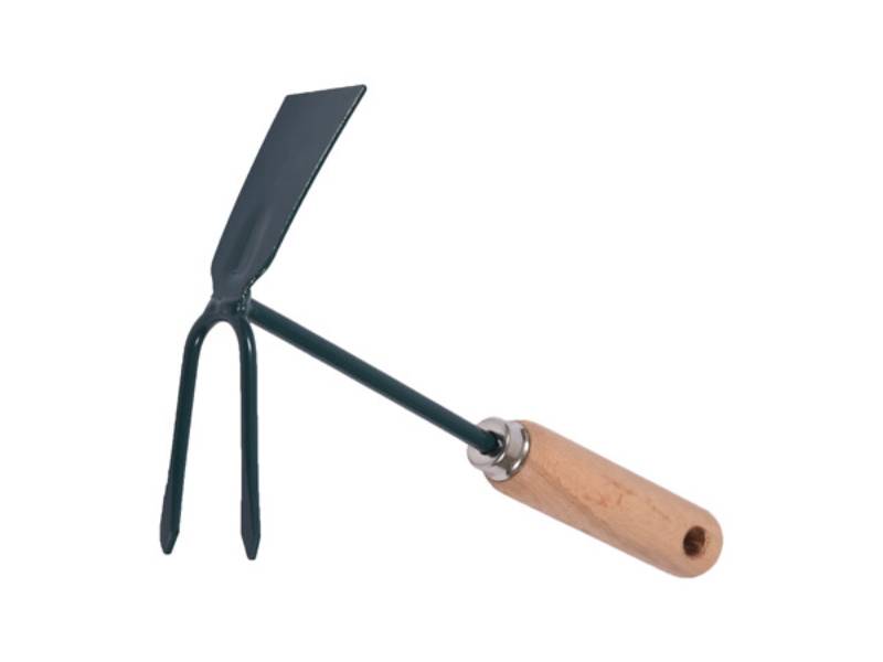 Petite serfouette panne et fourche manche bois - LEBORGNE