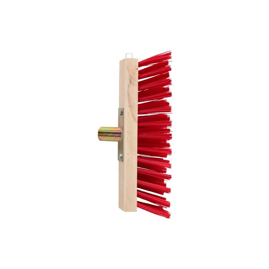 Balai cantonnier medium bois rouge L.32 cm l.32 cm H.33 cm - Leborgne - Image 3