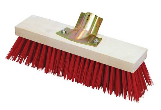 Balai cantonnier medium bois rouge L.32 cm l.32 cm H.33 cm - Leborgne - Image 5
