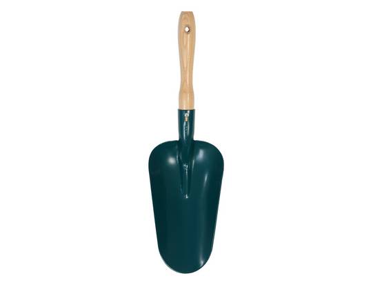 Pelle à terreau Manche Bois Percé 0,5 kg – LEBORGNE - Image 1
