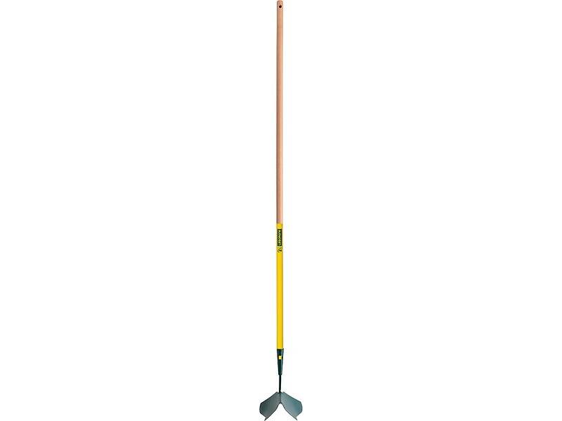 Butteur rayonneur manche bois 150 cm LEBORGNE - Image 1