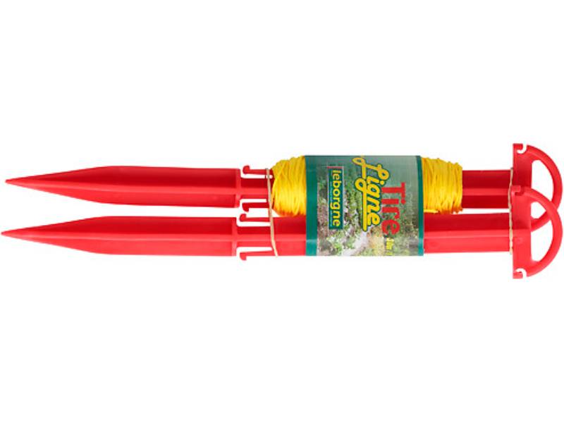Tire-ligne simple nylon 30m ou 50m - LEBORGNE - Image 1