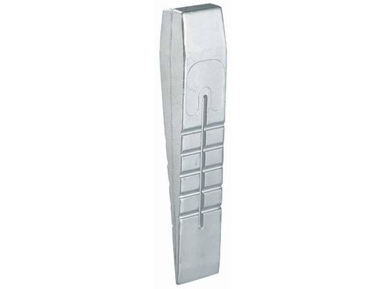 Coin d'abattage aluminium gris P.0.9 kg - Leborgne - Image 1