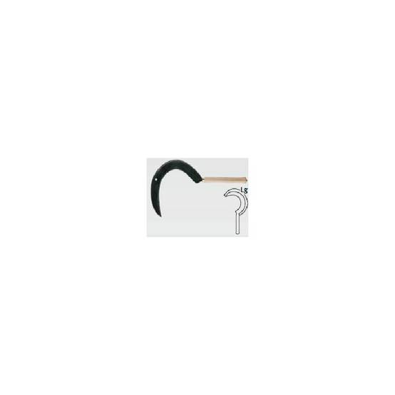 Faucille corse pour droitier métal noir L.55 cm - Leborgne - Image 1