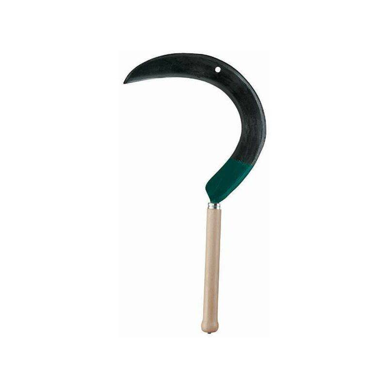 Faucille corse pour droitier métal noir L.55 cm - Leborgne - Image 3