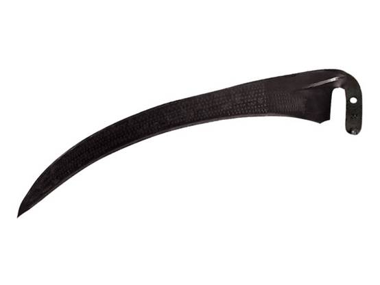 Faux à herbes sans manche fer forgé 65 cm – LEBORGNE - Image 1
