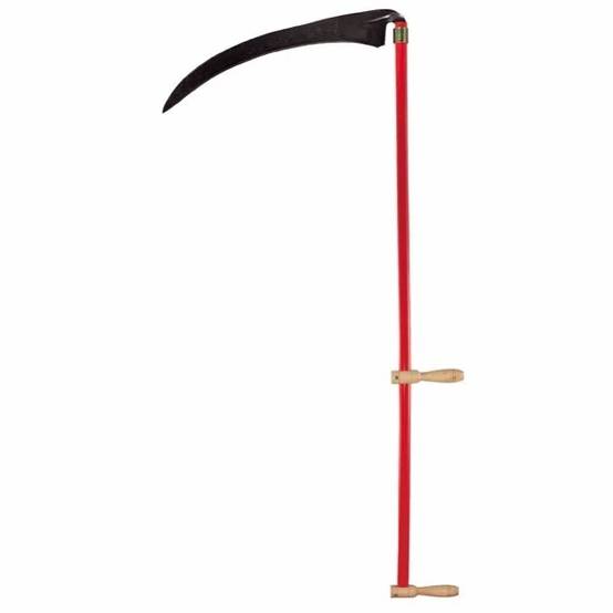 Faux à herbes sans manche fer forgé 65 cm – LEBORGNE - Image 3