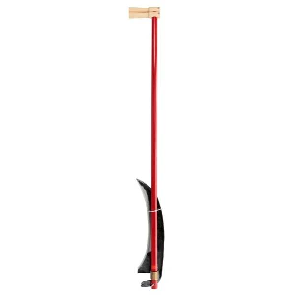 Faux à broussailles manche métal 55cm fer forgé - LEBORGNE - Imagen 4