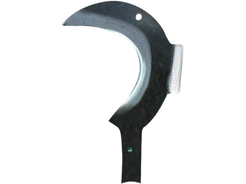 Croissant à 2 taillants sans manche fer forgé noir 20 cm – LEBORGNE - Imagen 1