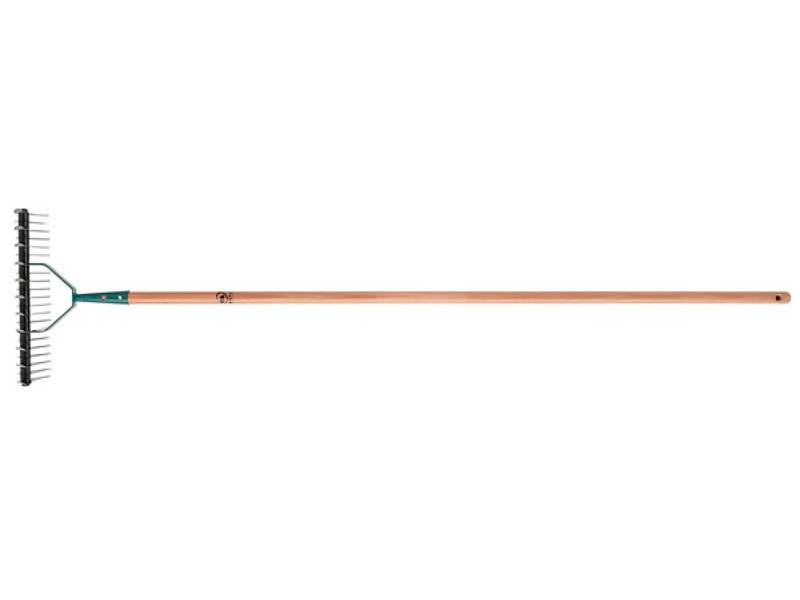 Scarificateur 32 dents acier manche bois 150 cm - LEBORGNE