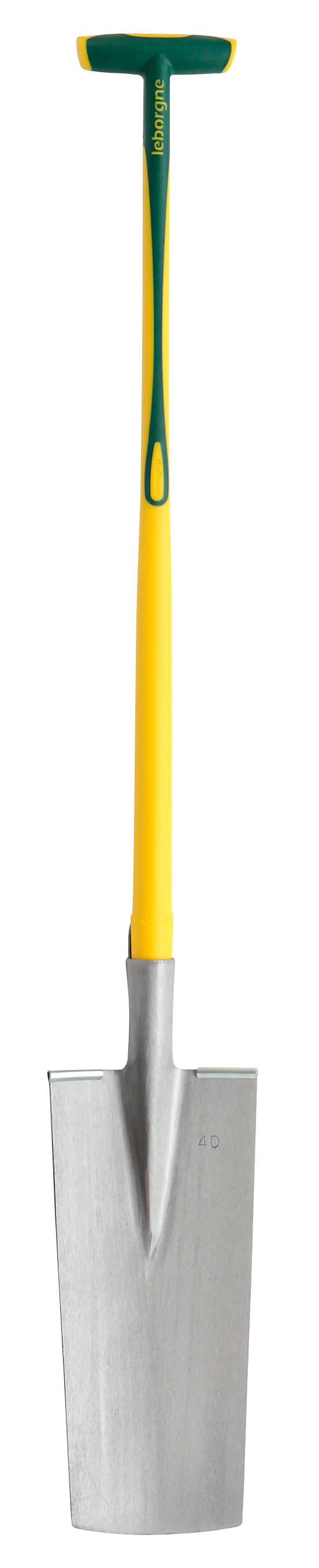 Louchet pépiniériste acier trempé NovaGrip 40 cm LEBORGNE