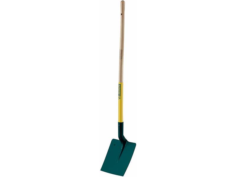 Pelle carrée tôle manche bois 110 cm - LEBORGNE