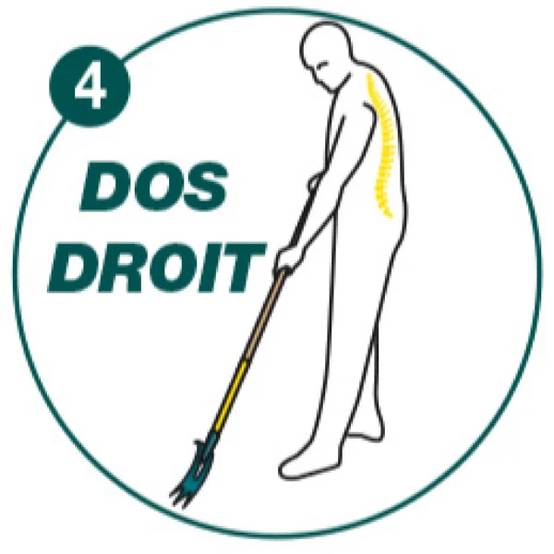 Binette Trident Manche Bois 150 cm 1 Kg – LEBORGNE - Image 2