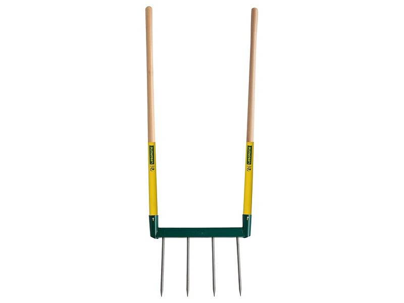 Biogrif 4 dents interchangeables manche bois - LEBORGNE