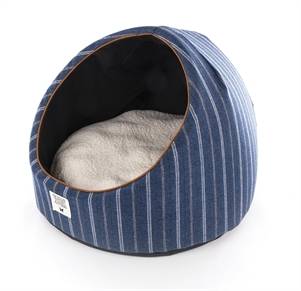Martin Sellier - Martin Sellier - Corbeille cachette Cricket bleu Ø.40 x H.33 cm