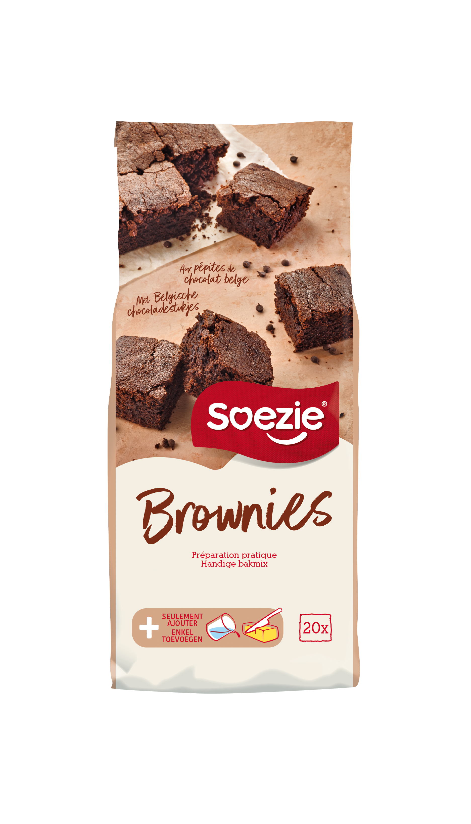 Soezie - Mix brownies 400 g - Soezie