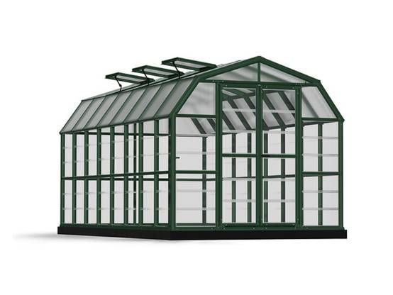 Canopia by Palram - Serre De Jardin Polycarbonate Vert 8x16 Pieds - PALRAM - Image 8