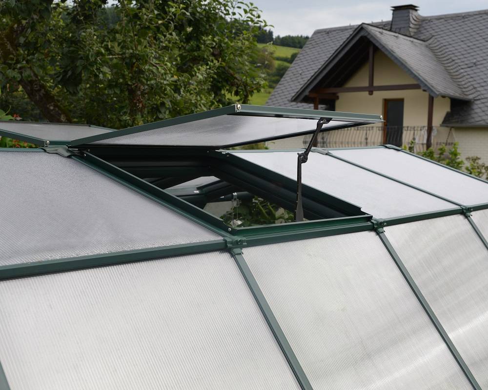 Rion Serre de Jardin PVC et Polycarbonate Eco Grow 8x8 7m2 - Image 5