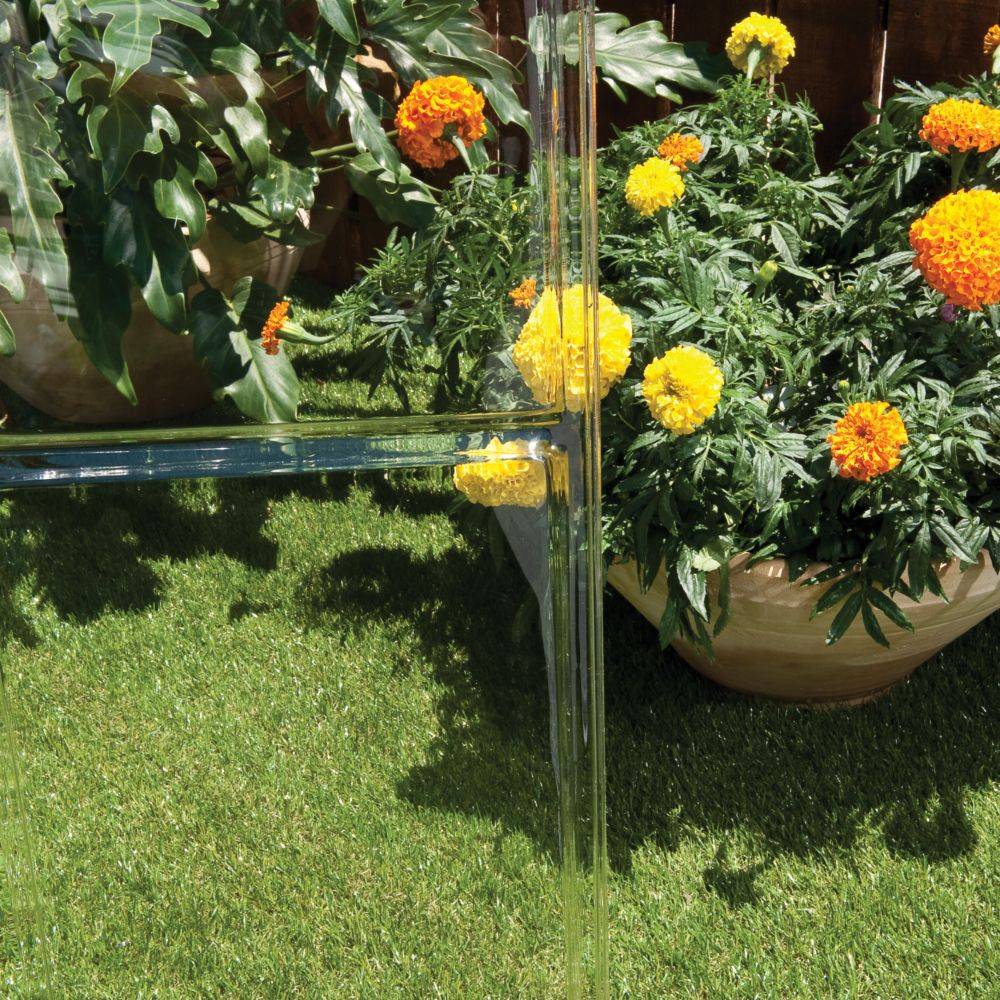 Canopia by Palram - Serre de jardin polycarbonate aluminium vert 2,3 m² Harmony avec embase - Canopia by Palram - Image 2