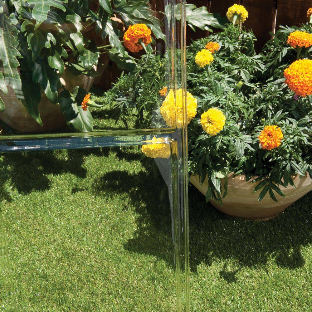 Canopia by Palram - Serre de jardin polycarbonate aluminium anthracite 4,6 m² Harmony avec embase - Canopia by Palram - Image 3