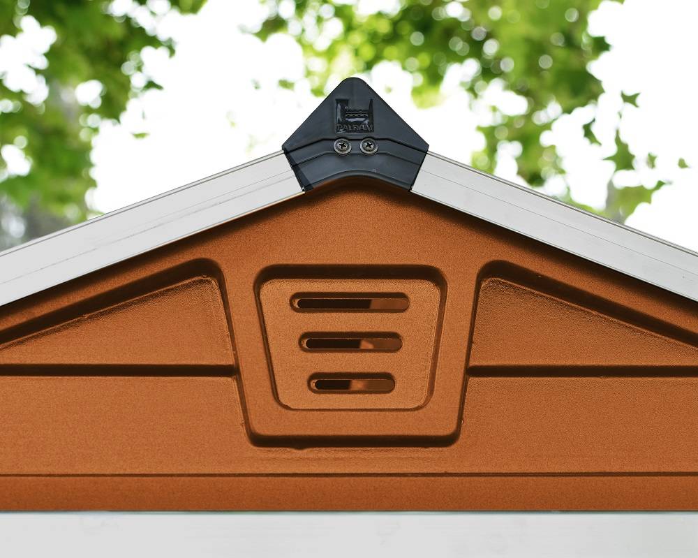 Palram - Abri de Jardin Polycarbonate Skylight Amber 5,2m2 - Image 2