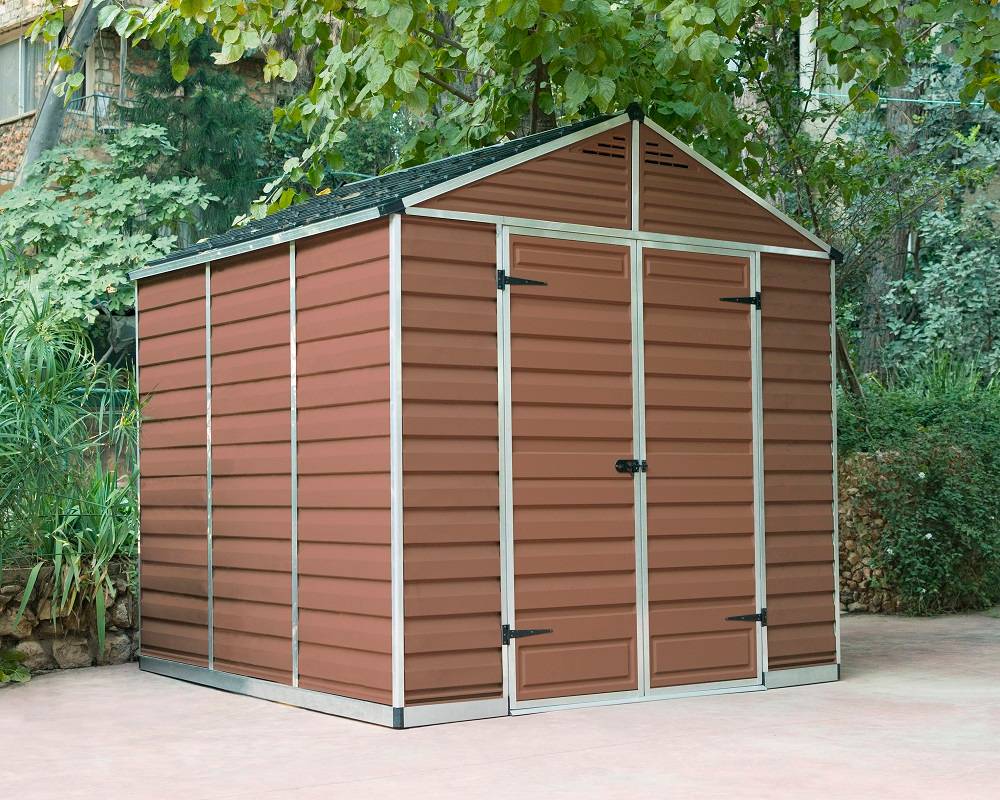 Palram - Abri de Jardin Polycarbonate Skylight Amber 5,2m2 - Image 1