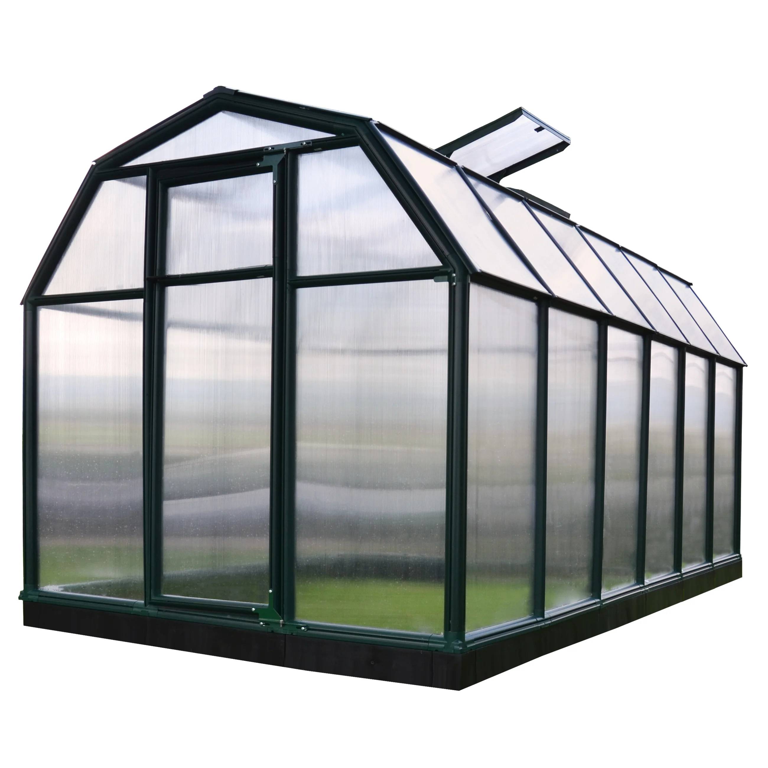 Canopia by Palram - Serre De Jardin Polycarbonate Double Parois Verte 7,6 m² - PALRAM - Image 11