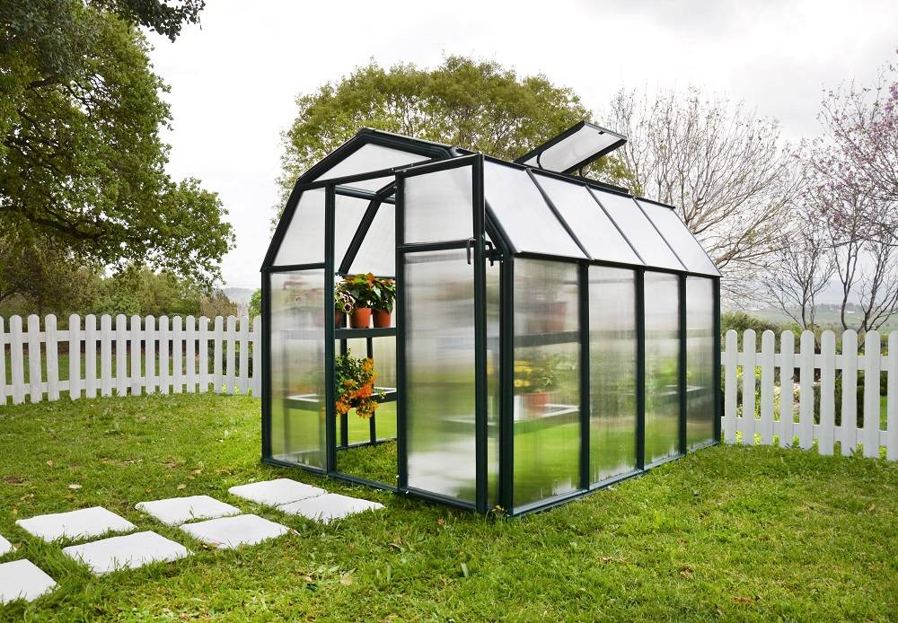 Palram - Rion Serre de Jardin PVC et Polycarbonate Eco Grow 5,4m2 - Image 5