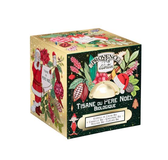 Tisane du père Noël Bio - Cube en métal - 48 g