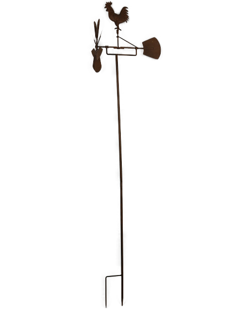 Ciddeco - Ciddeco - Tuteur oiseaux moulin à vent L.32 x l.22 x H.141 cm