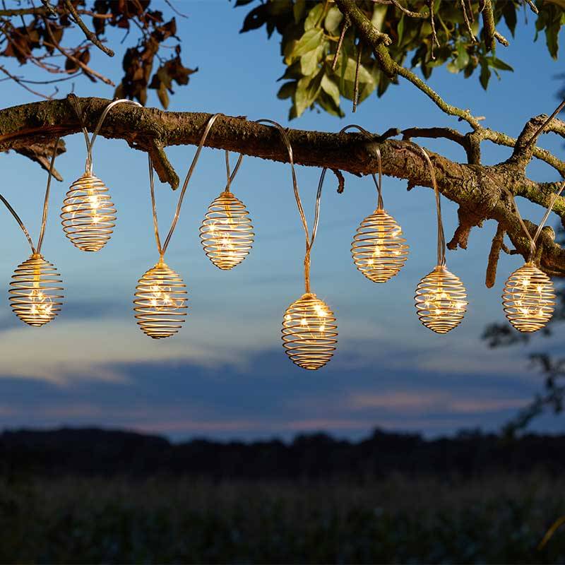 Smart Garden - Smart Garden - Guirlande solaire Spiralight 10 spirales L.4,70 m - Image 1