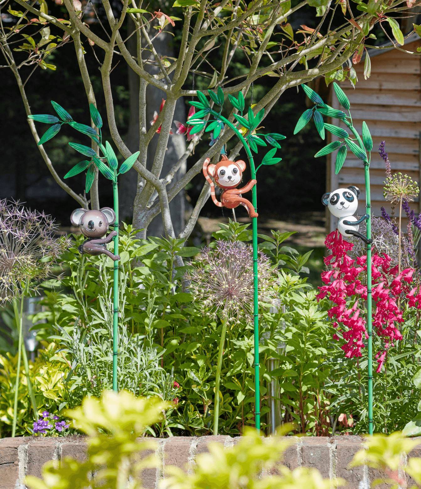 Smart Garden - Smart Garden - Pique Bambou et Animaux L.23 x l.7 x H.100 cm - Imagen 1