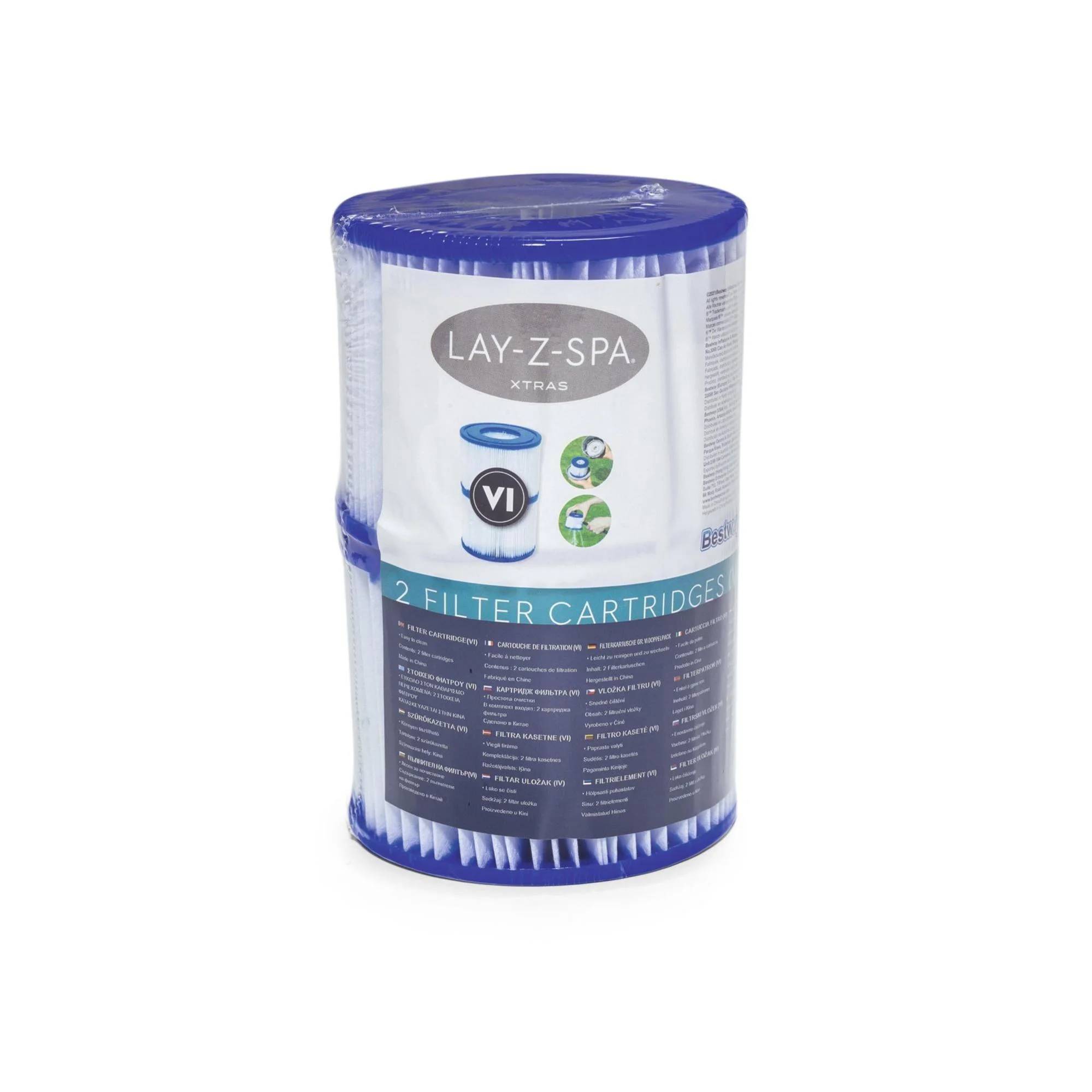 Bestway - Lot de 2 cartouches filtrantes Type VI - BESTWAY - Imagen 4