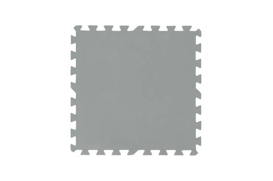 Bestway - Bestway - Tapis de sol gris 9 pièces, L.50 x l.50 cm - Image 1