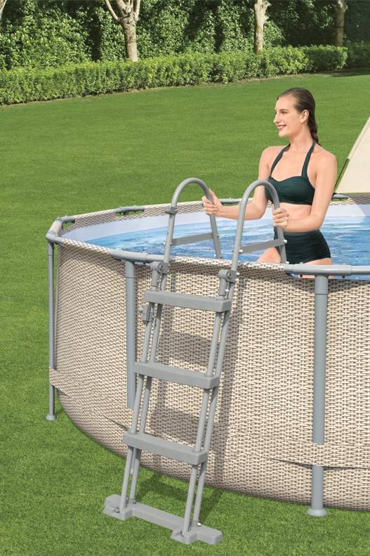 Bestway - Bestway - Piscine hors sol ronde PowerSteel Ø.396 x H.107 cm - Image 3