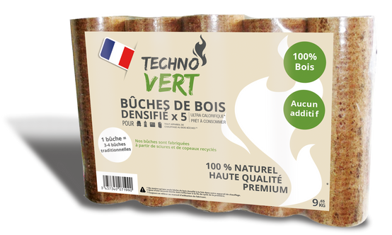 TECHNO VERT - Bûches densifiées - Technovert - Image 2