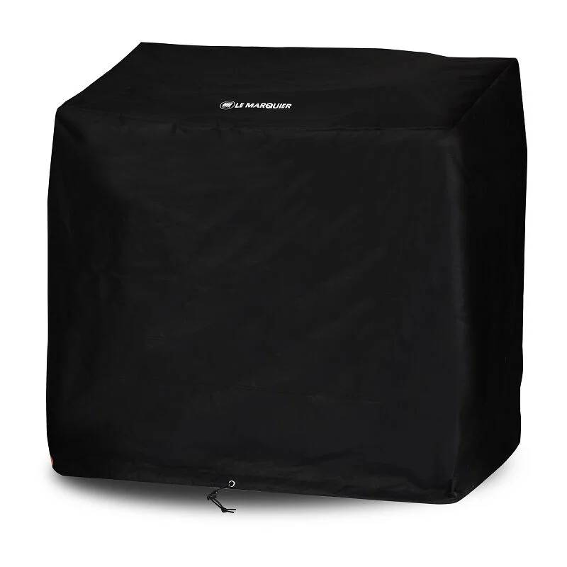 Le Marquier - Housse Plancha et BBQ 60 cm sur chariot/desserte avec tablette
